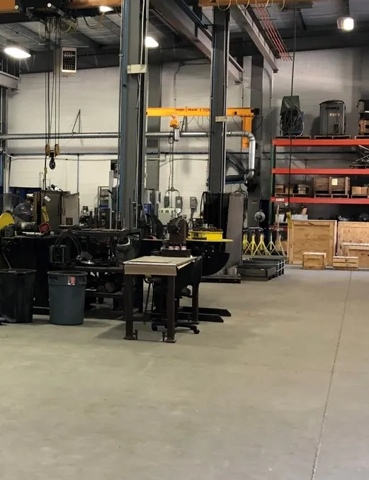 Fabrication facility interior